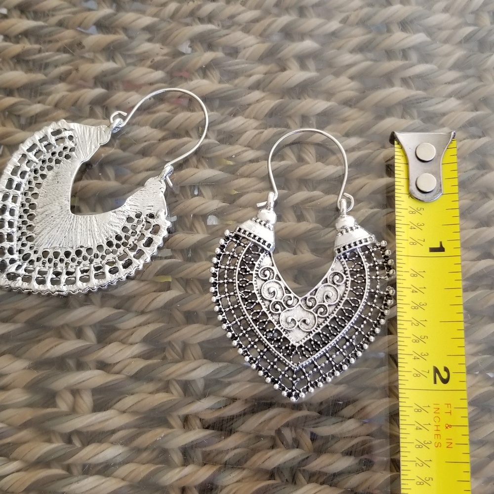 ❤️Fashion Vintage Silver Plated Earrings - Picture 6 of 8